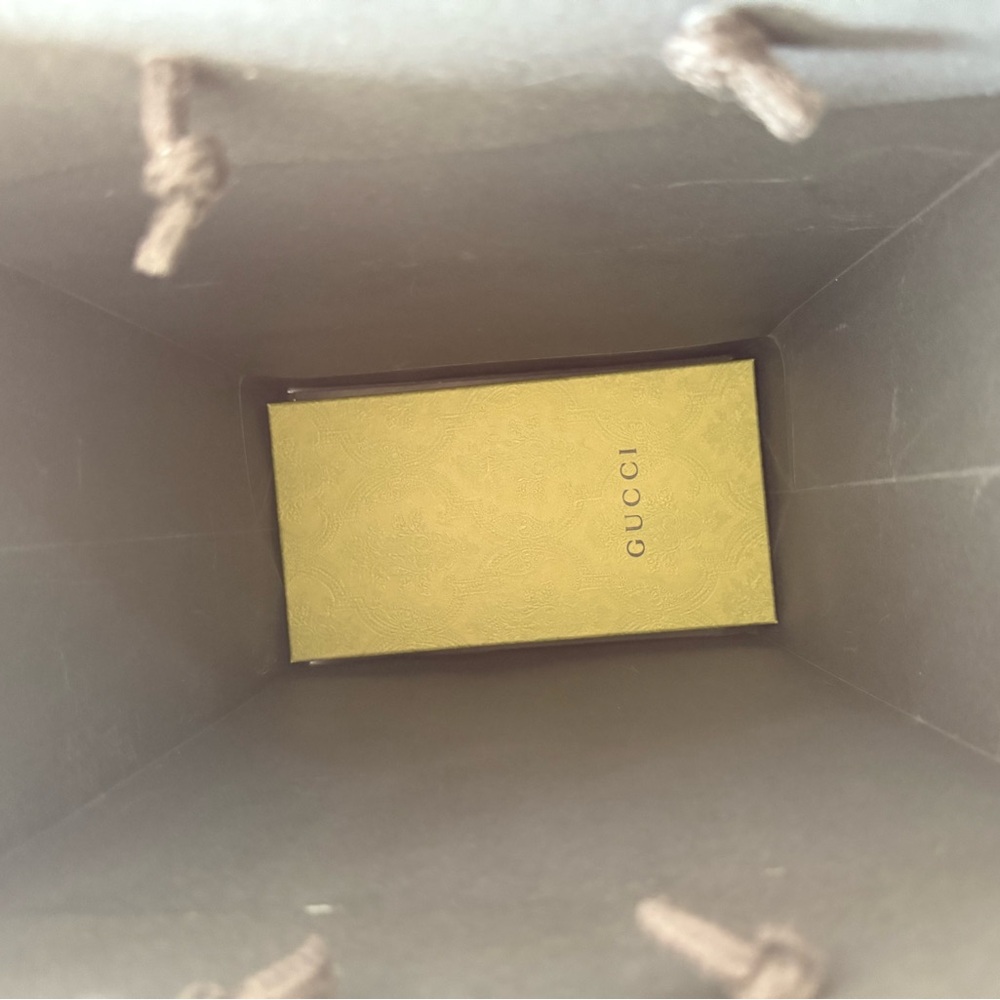 NEW Gucci Men’s Long Bifold Black Leather Wallet GG Logo Blue interior - Picture 15 of 16